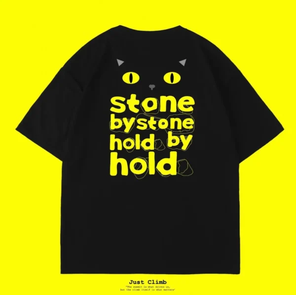 Stone & Hold - Just Climb Tee