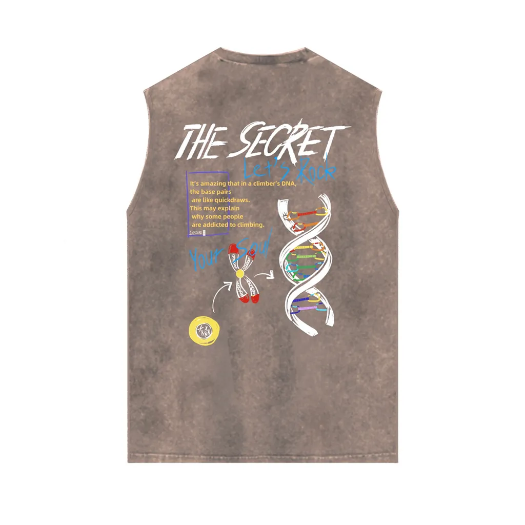 Climber DNA Tank Top - LET`S ROCK - Image 2