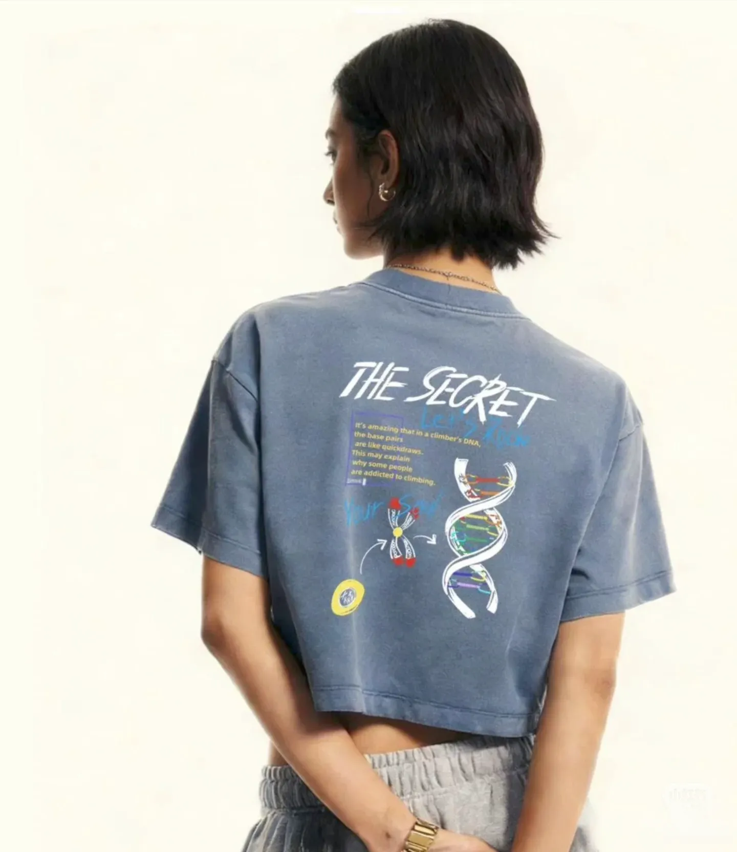 Climber DNA Tee - LET`S ROCK - Image 2