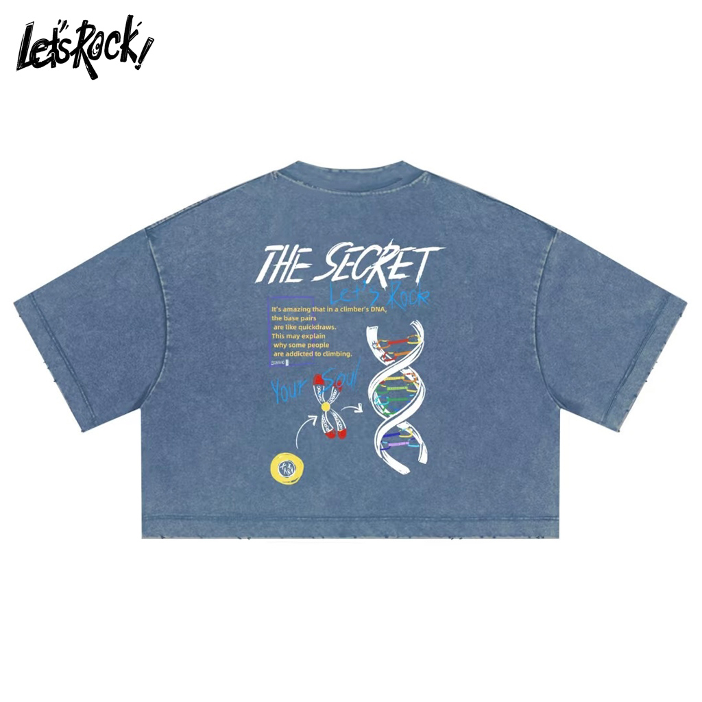 Climber DNA Tee - LET`S ROCK